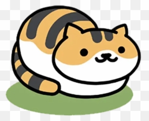 Nekoatsume Whatsapp Stickers - Neko Atsume Comic Png,Transparent Neko Atsume