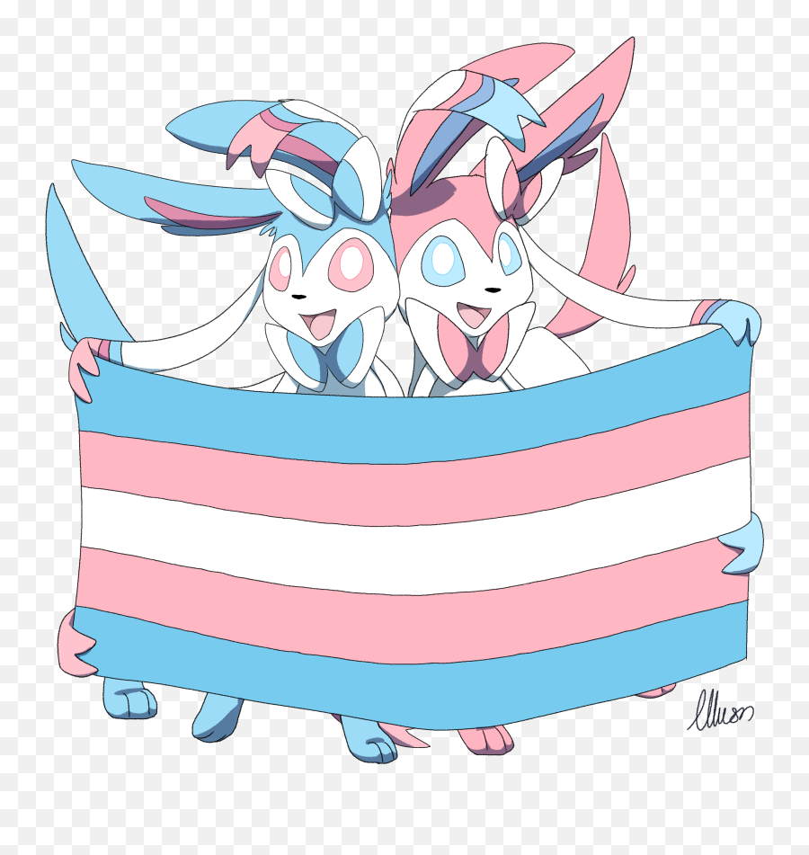 Gaymers - Sylveon Says Trans Rights Png,Sylveon Transparent