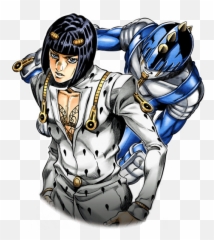 Pin By Christie Pal - Bruno Bucciarati Vs Trafalgar Law Png,Josuke Transparent