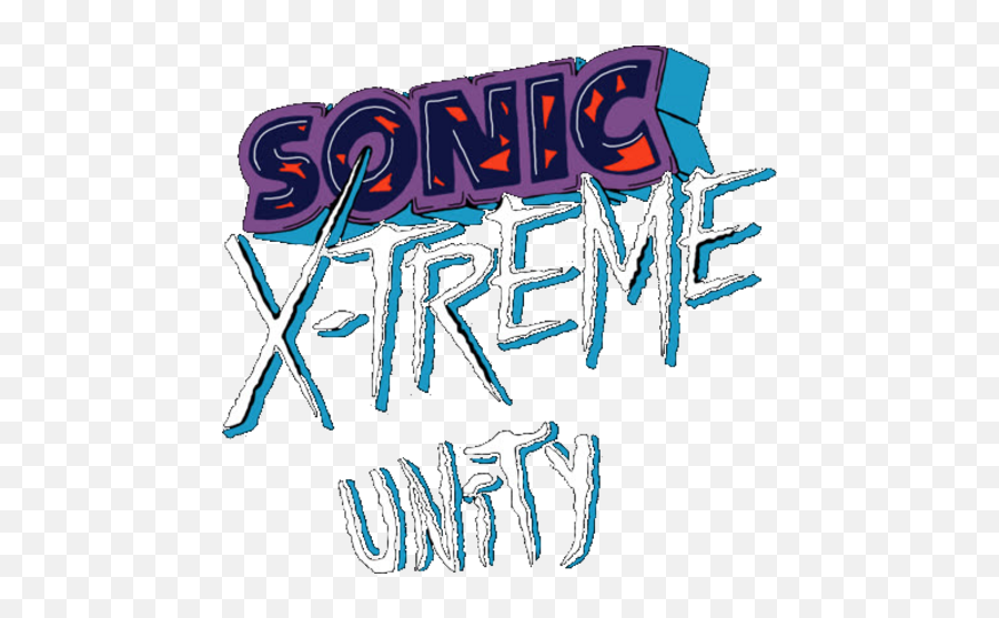 Sonic X - Sonic X Treme Unity Logo Png,Sonic X Logo