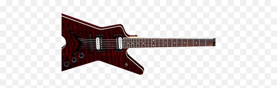 Dean Mlx Quilt Maple Scary Cherry Carlino Guitars - Solid Png,Scary Chrome Icon Png