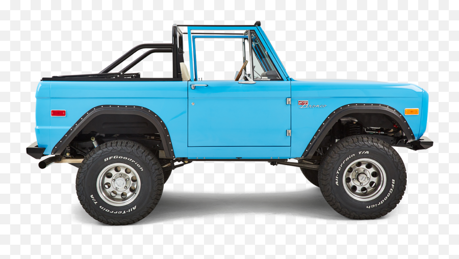 Our Ford Bronco Coyote Restorations Are - Pickup Truck Png,Icon Old School Bronco