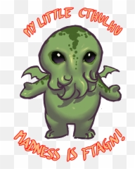 Kawaii Cthulhu - My Little png