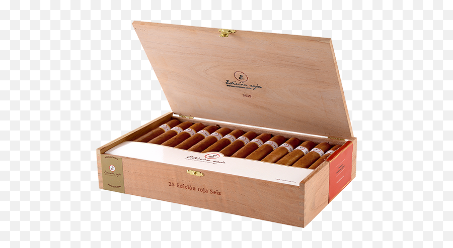 Roja - Wooden Box Of Cigars Png,Cigar Png
