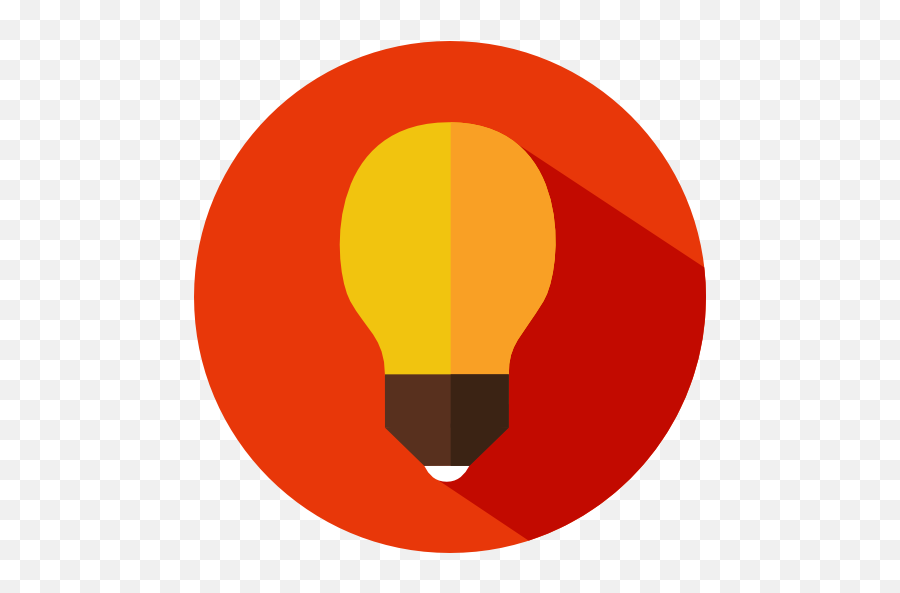 Light Bulb - Circle Light Bulb Icon Png,Light Circle Png