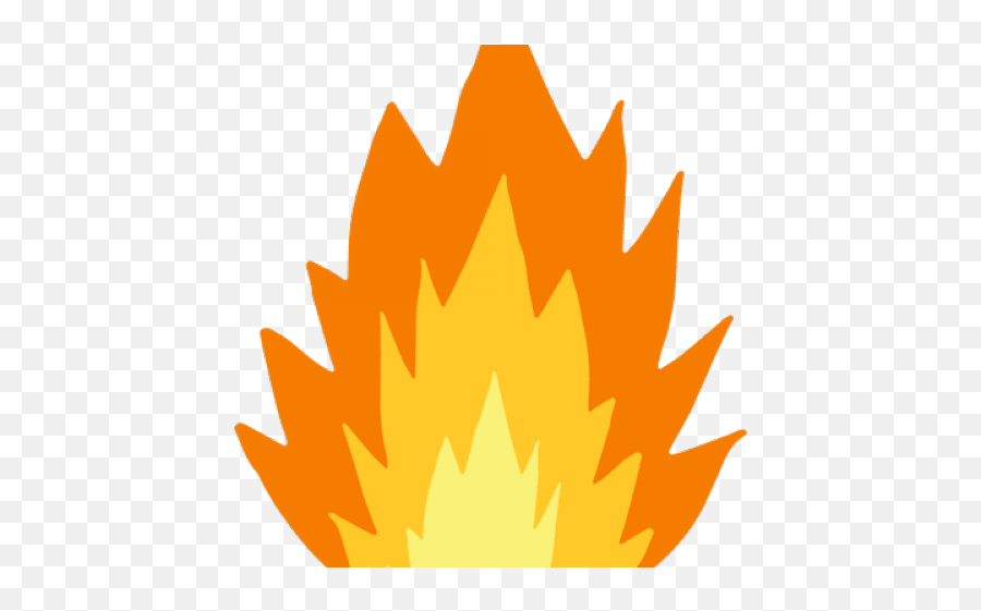 Download Hd Flame Cartoon - Illustration Transparent Png Clip Art,Cartoon Flame Png