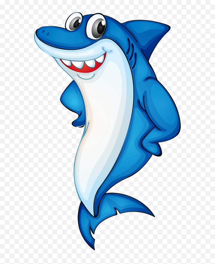 Baby Shark Clipart Little Cartoon Shark Cartoon Png Shark Clipart Transparent Background Free Transparent Png Images Pngaaa Com