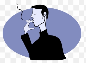 Fight Clipart Smoke Transparent Free For - Smoking Clipart Png