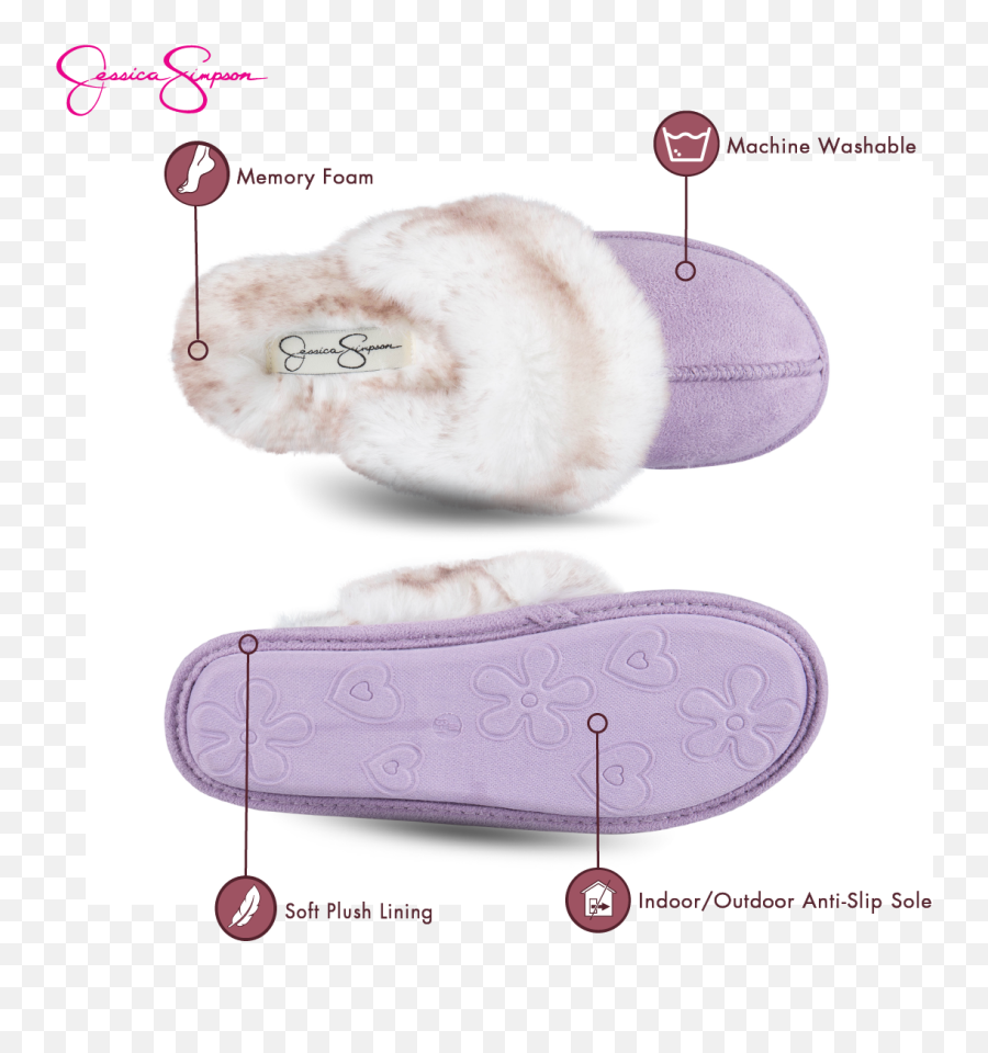 Jessica Simpson - Jessica Simpson Girls Cute And Cozy Plush Round Toe Png,Gucci Icon Bit High Heel Clog