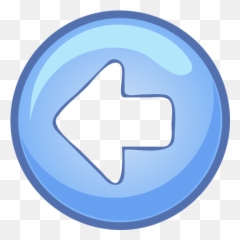 Telegram Png Images Download Transparent - Back Button Cartoon