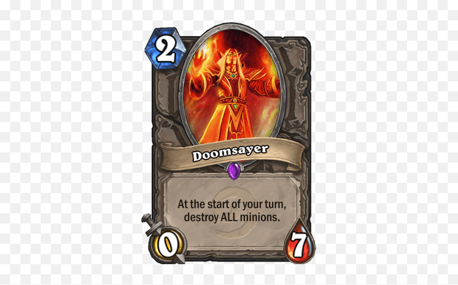 Ashes Of Outland Patch 170 U2013 March 26 U2014 Hearthstone - Doomsayer Hearthstone Png,Doom Bot Icon