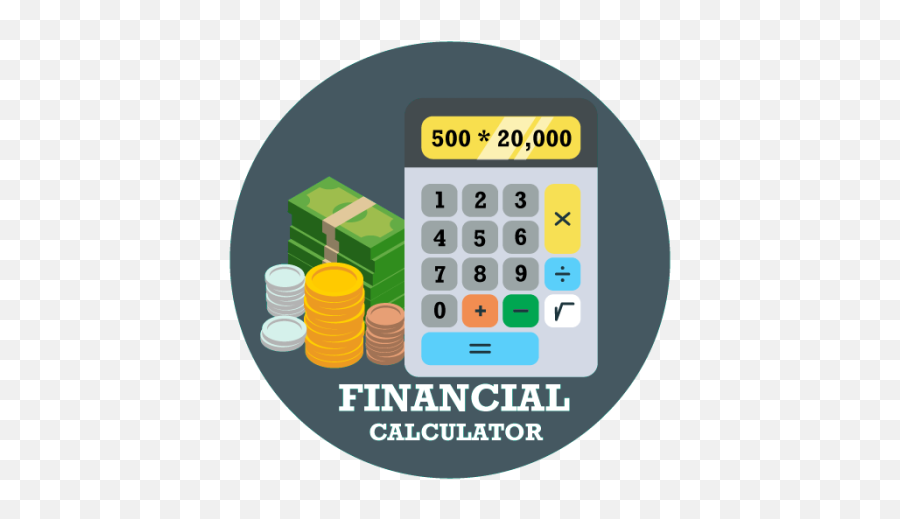 Financial Calculator - Izinhlelo Zokusebenza Kugoogle Play Language Png,Calculator Icon Vector