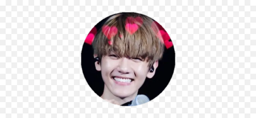 Baekhyun By You - Sticker Maker For Whatsapp Baekhyun Heart Sign Png,Bts V Icon