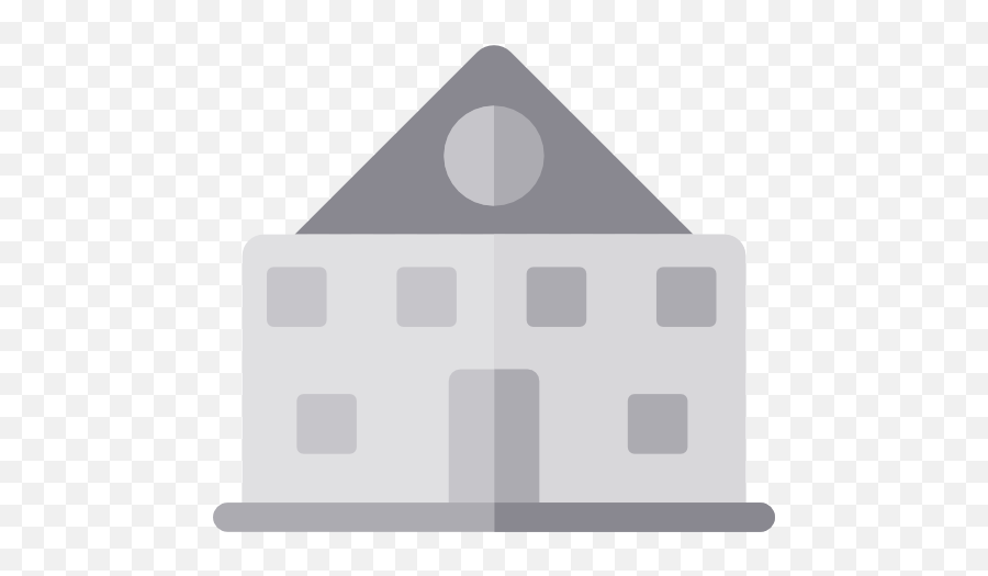 Grade 2 - 3 School Building Icon Png Grey 512x512 Png Dot,Grade Icon