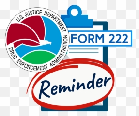 Reminder Three - Page DEA Form 222 to Be Replaced October Language png