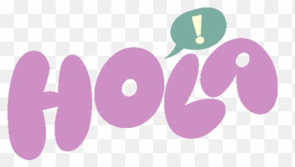 Hola Green Speech Bubble With Exclamation Above In - Gif png