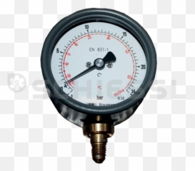 Haenni Pressure Gauge - 124bar 80mm R507 glycerine Indicator png