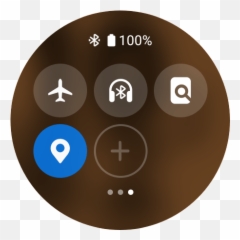 Guide For The Samsung Galaxy Watch4 - Turn flight mode on png