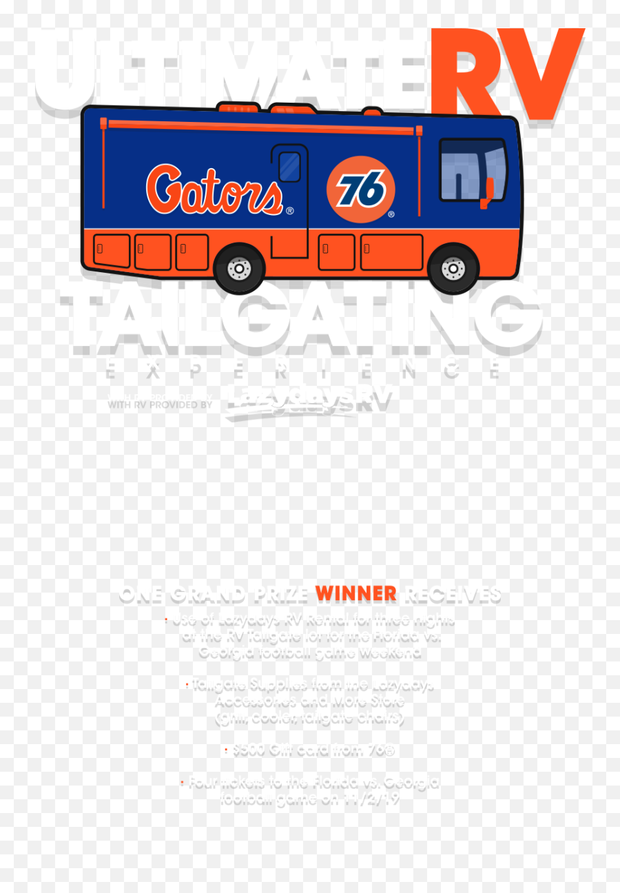 Rv Tailgate - Florida Gators Tour Bus Service Png,Florida Gators Png