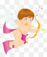 Cupid Clipart Angel Transparent Free For - Angel Cupido Del Amor png
