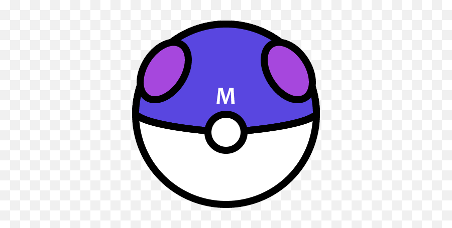 Transparent Pokemon Master Ball Png