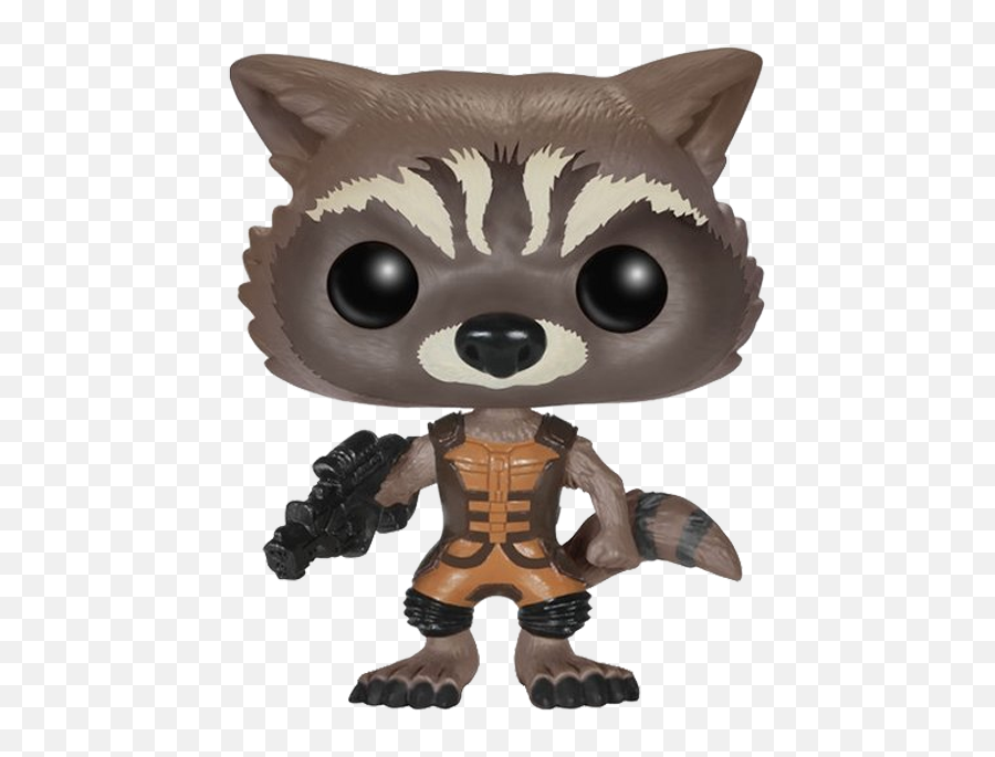 Download Guardians Of The Galaxy Rocket Raccoon Pop Figure - Rocket Raccoon Pop Png,Raccoon Png