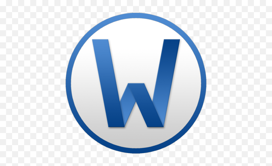 Word Circle Icon - Circle Png,Microsoft Word Logo