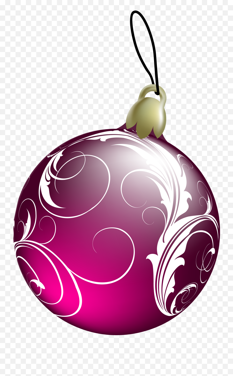 Library Of Pink Christmas Clip Freeuse Png Files - Transparent Background Christmas Ornament Clipart,Balls Png