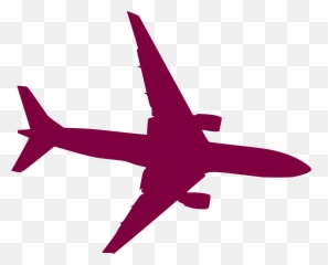 Airplane Aircraft Silhouette Clip Art - Plane Vector png