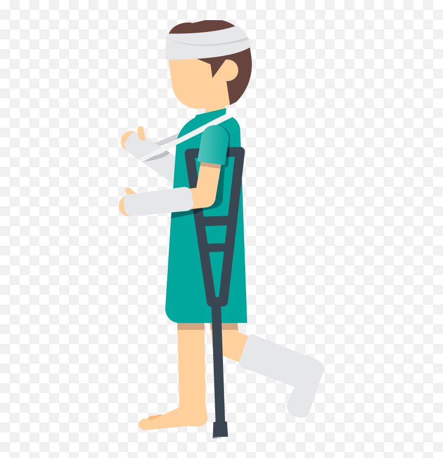 Crutch Png - People Portfolio Categories Designshop Injury Clipart Png,Person Clipart Png