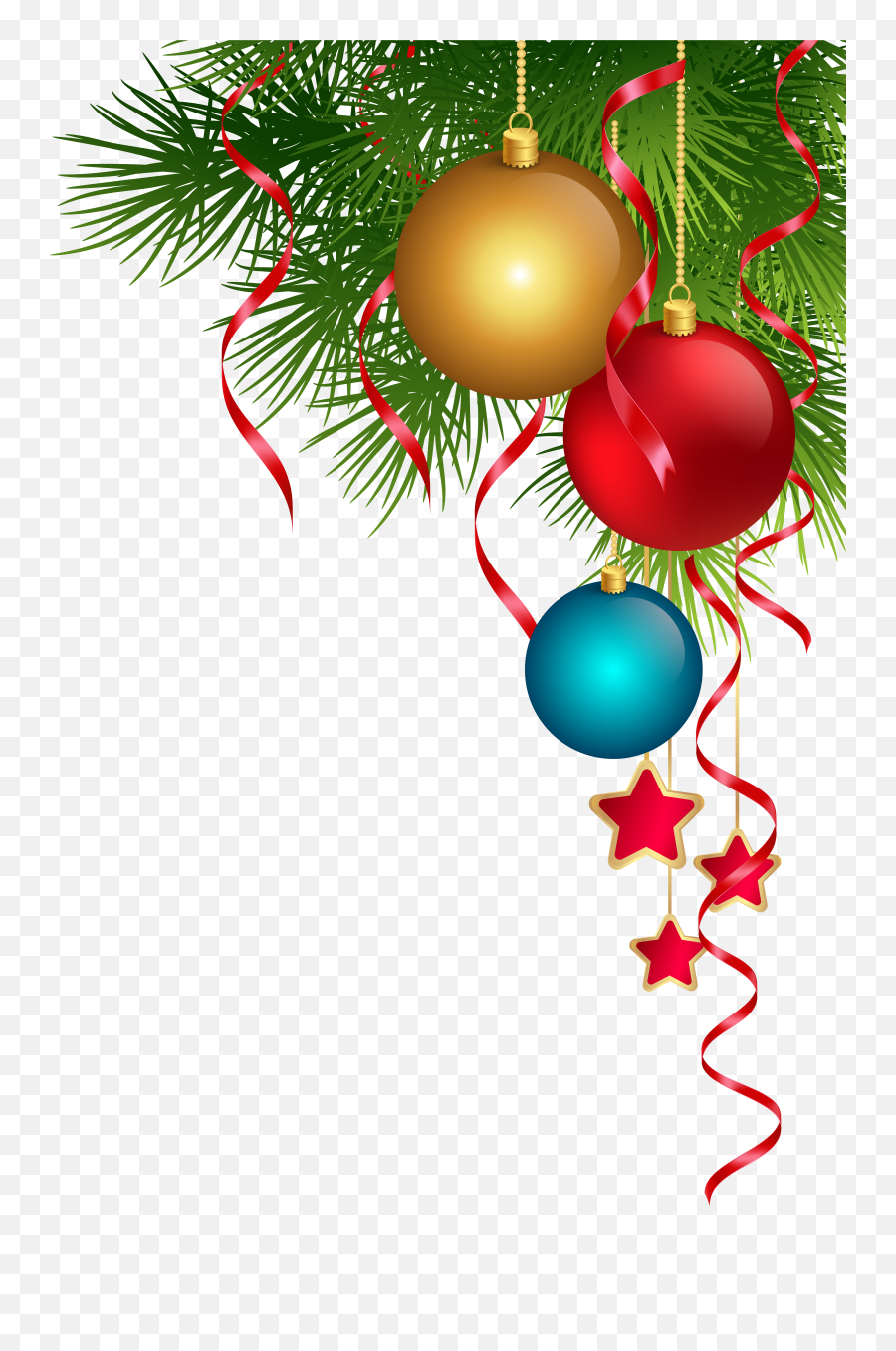 Christmas Ornaments Clipart Transparent Png Backgrounds