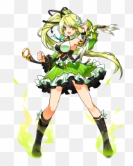 Elsword Rena Cleavage Elf Pointy Ears Tagme Png