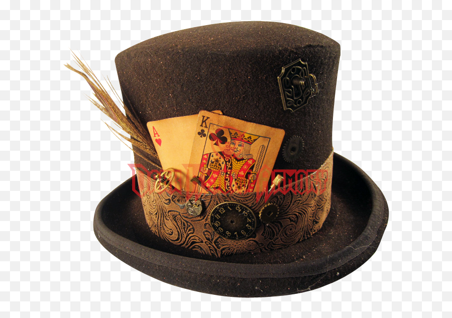 Library Of Top Hat Money Graphic - Steampunk Top Hat Png,Mad Hatter Hat Png