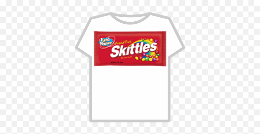 Official Skittles T - Shirt Taste The Rainbow Roblox T Shirt Roja Roblox Png,Skittles Logo