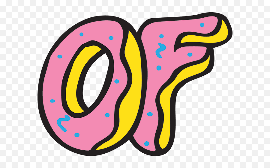 Odd Future Donut Logo - Odd Future Logo Png,Donut Logo