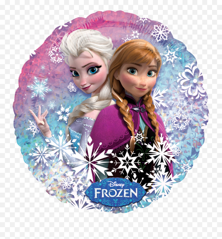 Elsa And Anna Png - Frozen Round,Elsa And Anna Png