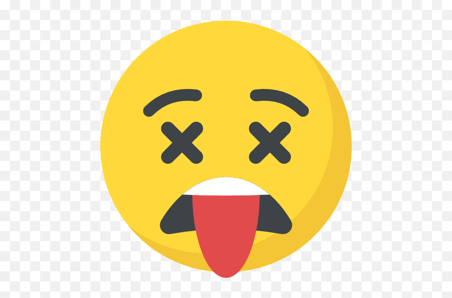 Dead - Free Smileys Icons Emoticono Muerto Png,Dead Emoji Png