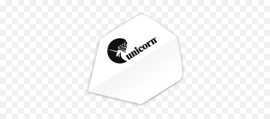Unicorn Maestro Dart Flights - 100 Micron Big Wing Xl Unicorn Logo White Emblem Png,Dart Logo