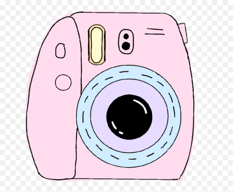 Instax Pink Camera Photography Tumblrarts Peace Cool - Camera Polaroid Clipart Png,Tumblr Png