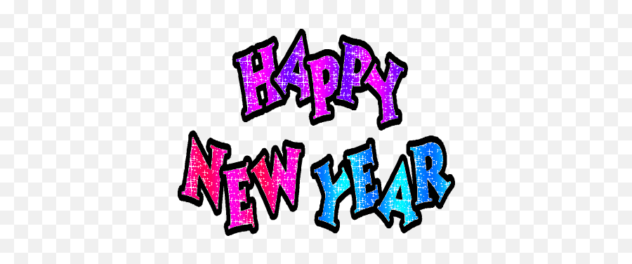 Kazcreations Animated Text Logo Happy New Year - Happy New Year Png,Happy New Year Logos