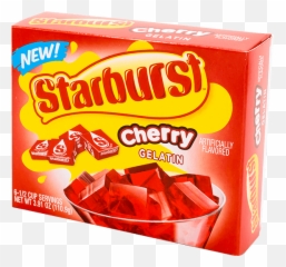 Cherry Gelatin - Starburst Candy Png,Starburst Candy Png