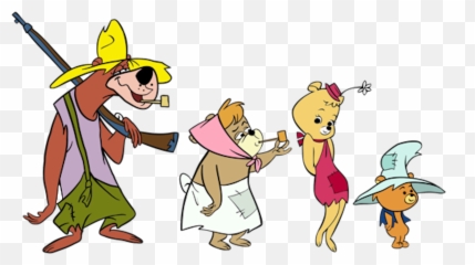 The Hillbilly Bears - Hanna Barbera Bears Png,Hillbilly Png