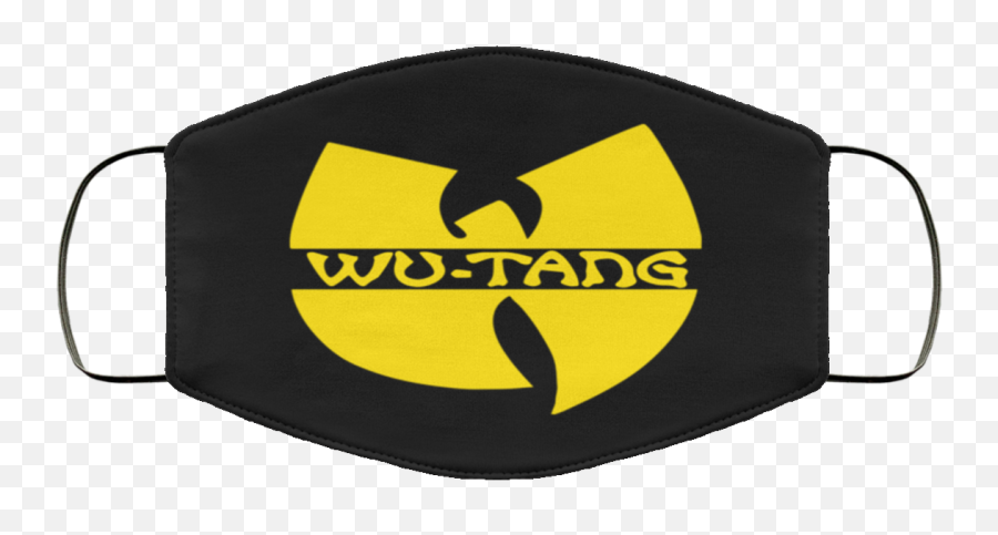 Wu Tang Clan Washable Reusable Face - Wu Tang Clan Face Mask Png,Wu Tang Logo Png