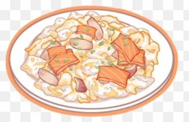 Salmon Fried Rice Food Fantasy Wiki Fandom - Junk Food Png,Dish Png