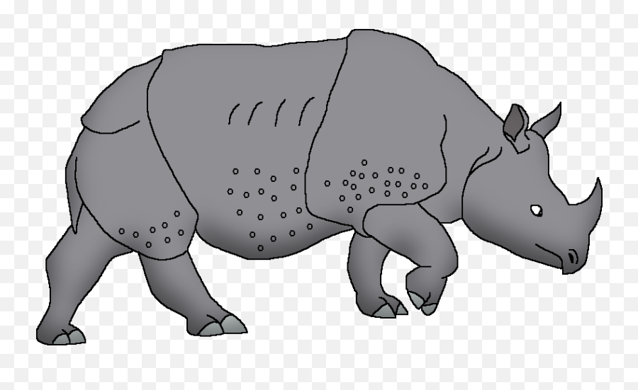 Indian Rhinoceros Wildlife Animal Pedia Wiki Fandom - Big Png,Rhinoceros Png