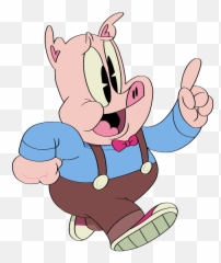 Pig - Fictional Character Png,Porky Pig Png