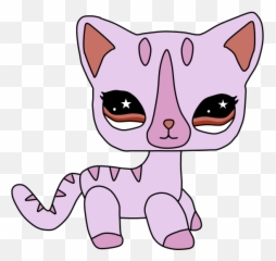 Lps Shorthair Cat Drawings - Lps Png Shorthair Cat,Lps Png
