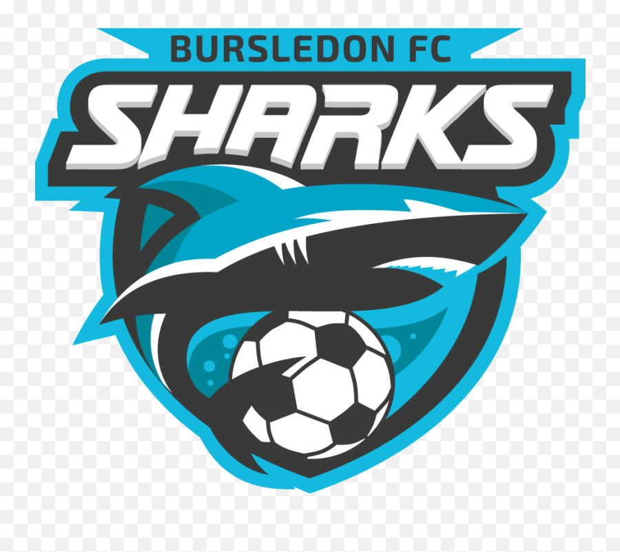Bursledon Sharks Fc Logo - Design Shark Logo Png,Shark Logo Png