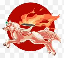 Gaming - Transparent Okami Amaterasu Png,Okami Png