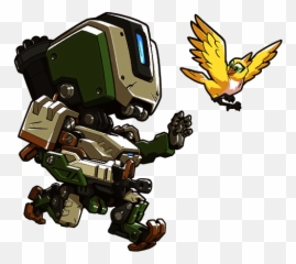 Bastion - Overwatch Bastion Cute Spray Png,Bastion Transparent